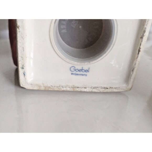 Rare Vintage Goebel Hummel Naughty Cats/Sleeping Dog Coin Bank 6.5" Tall 1950's - Picture 11 of 13